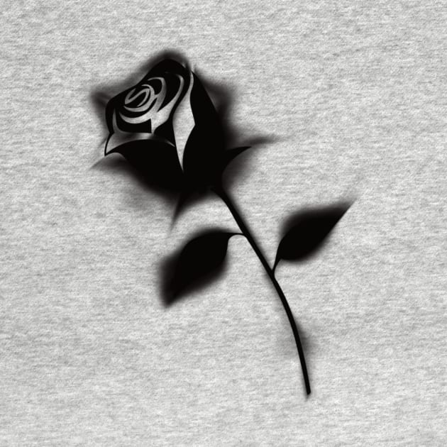 black rose by SpassmitShirts